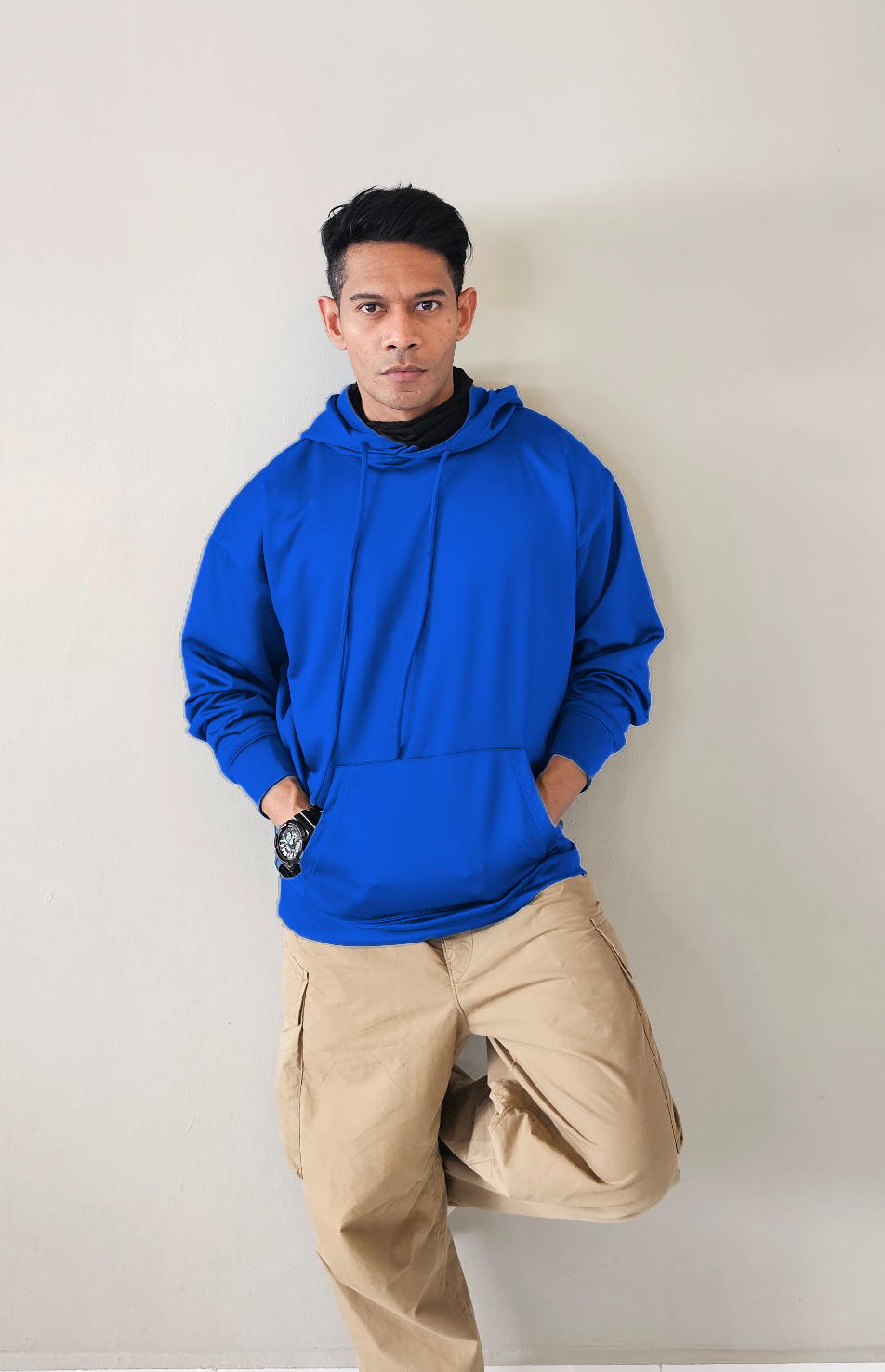 Blue - Hoodie with Inner Ninja