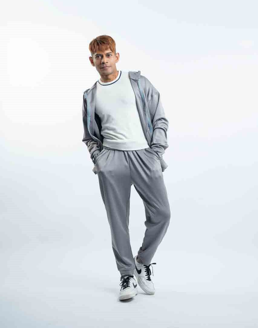 Grey - Unisex Lounge Jogger Pants