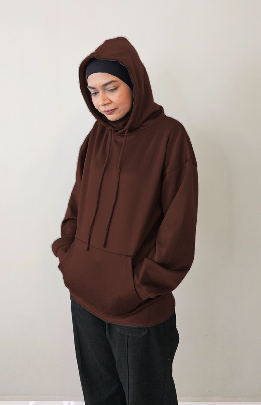 Mocha - Hoodie with Inner Ninja Attached