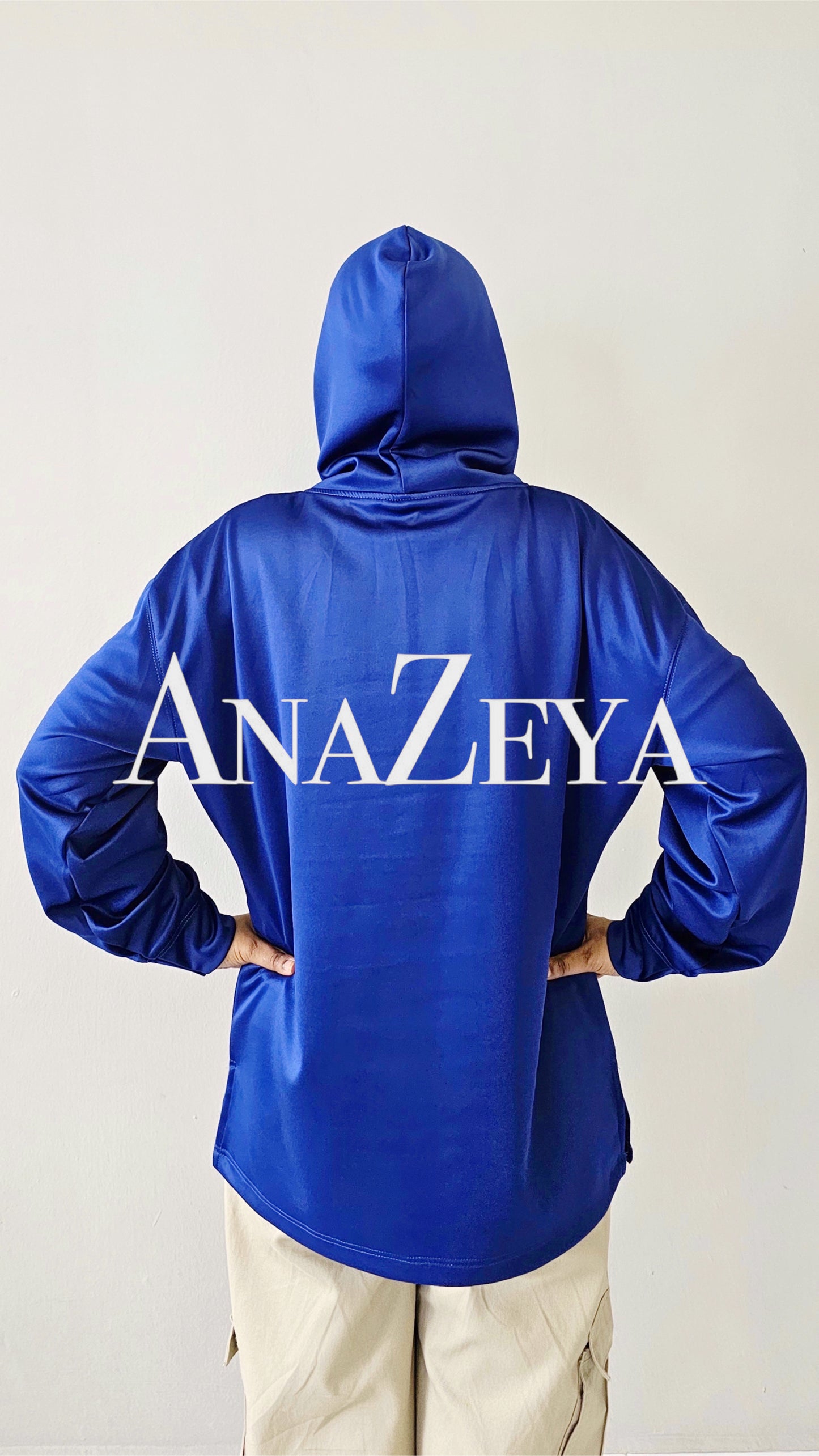 Blue - Hoodie with Inner Ninja