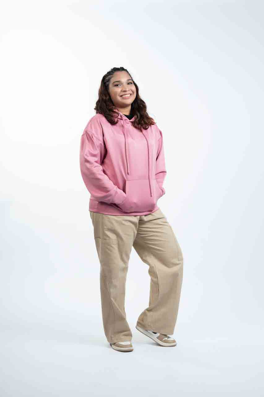 PINK - Hoodie with Inner Ninja Attached