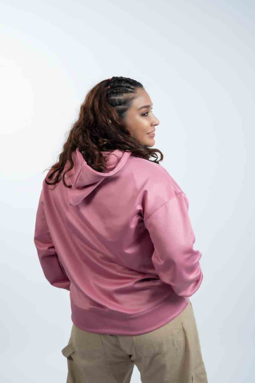 PINK - Hoodie with Inner Ninja Attached