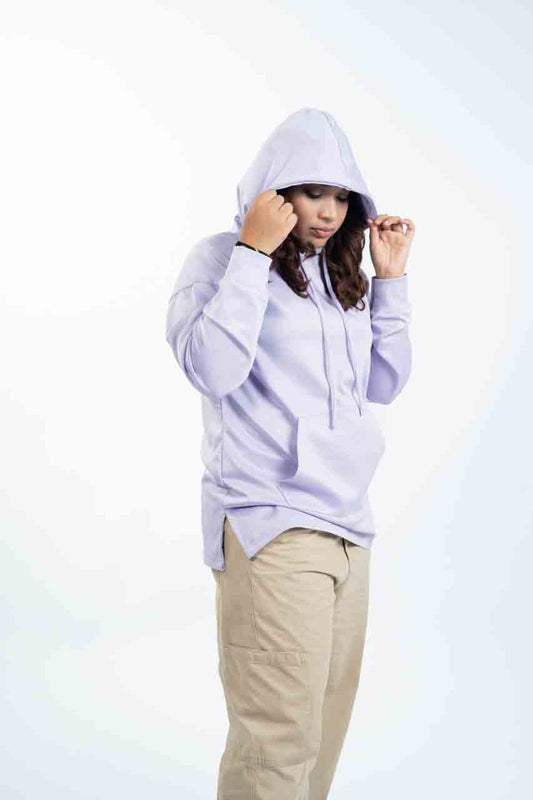 Lilac  - Hoodie with Inner Ninja Attached