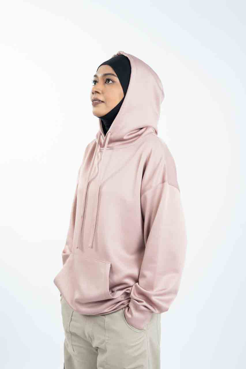 Blush - Hoodie with Inner Ninja Attached